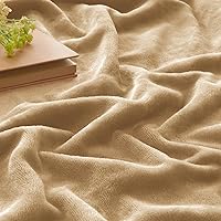 Vista 432 de BEDELITE Fleece Blanket White Throw Blanket for Couch & Bed, Luxury Plush Cozy Fuzzy Blanket 50" x 60", Super Soft Warm Lightweight Throw Blanket