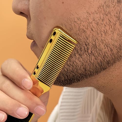 Miniatura 7 de CGBARBER Juego de herramientas de peluquería, kit de herramientas de salón de 5 piezas, incluye botella de spray, cepillo de limpieza, peine mixto