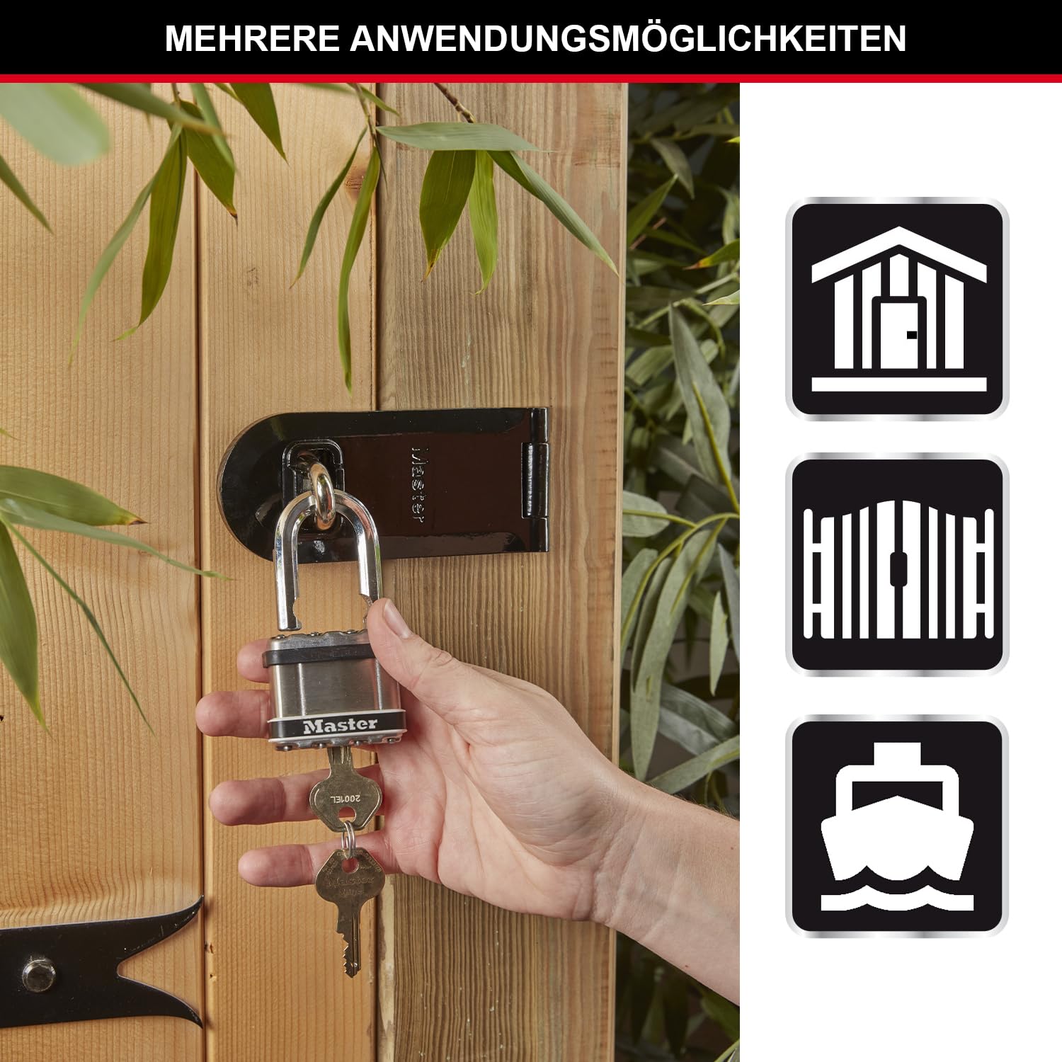 Master Lock Vorhängeschloss Messing Breite 30 Mm / 2er-Set Kaufen Bei