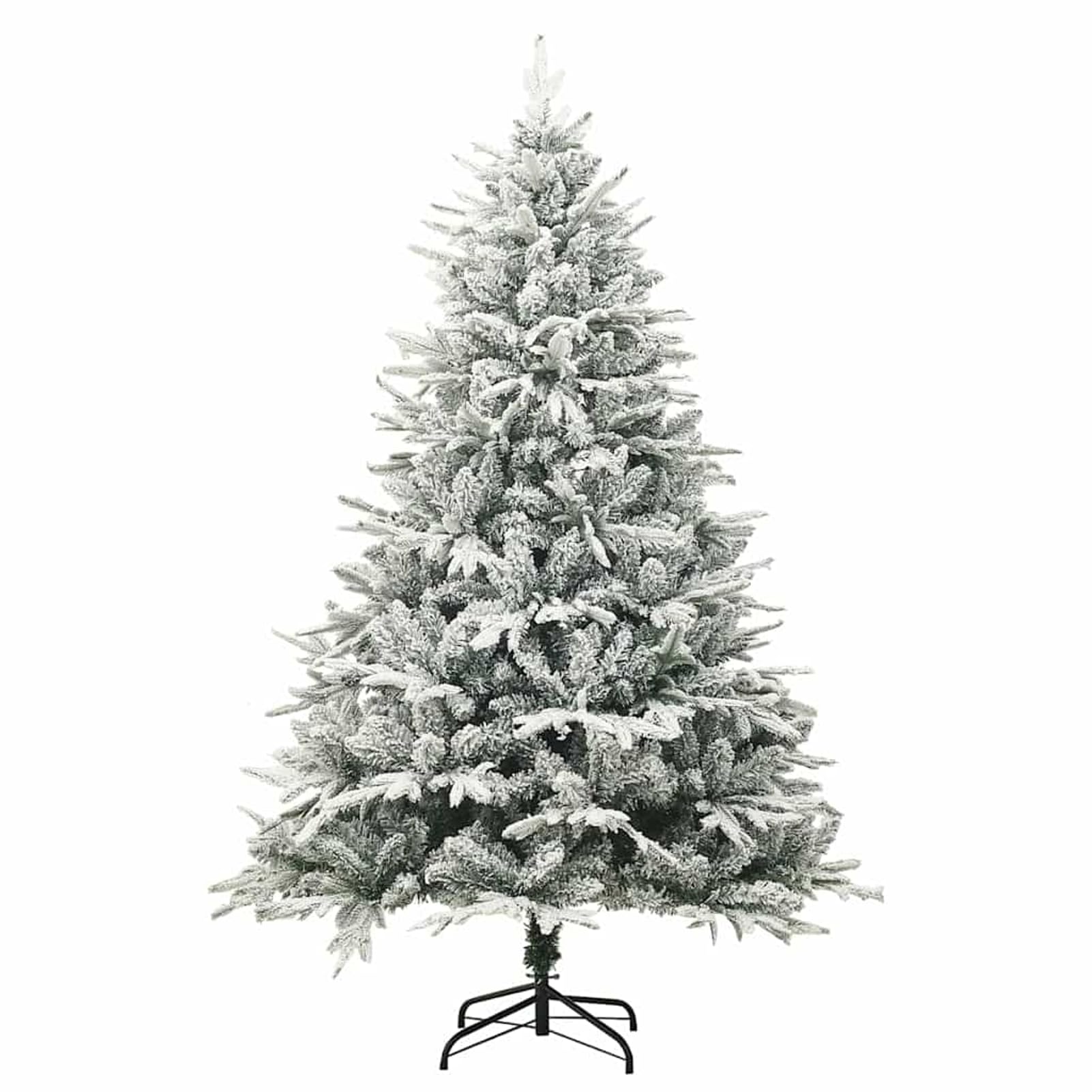 Árbol de Navidad Artificial Moderno LED con Base de Metal - Blanco Cálido
