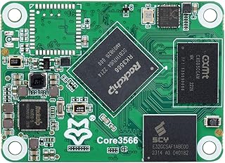Waveshare Core3566 Module Compatible with Raspberry Pi CM4, Rockchip RK3566 Quad-core Processor, with 4GB RAM, with 32GB eMMC,without WIRELESS,Suitable for Embedded applications