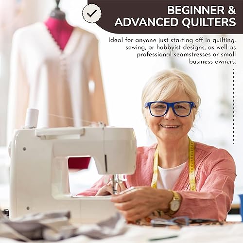 Miniatura 7 de Tinyspool & Co. Tiras de tela Jelly Roll para acolchado, manualidades y costura, paquete surtido de 40 tiras, algodón suave para mantas, alfombras,