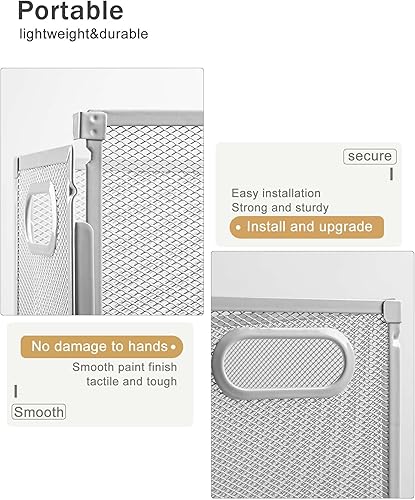 Miniatura 4 de Oterri Organizador de archivos colgante, organizador de archivos de metal, organizador de archivos de escritorio portátil para carpetas de tamaño