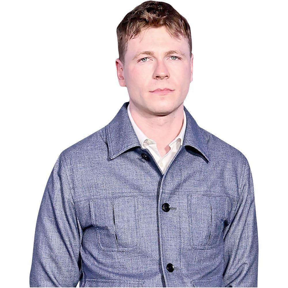 Stuart Campbell (Light Blue Shirt) Half Body Buddy Cutout