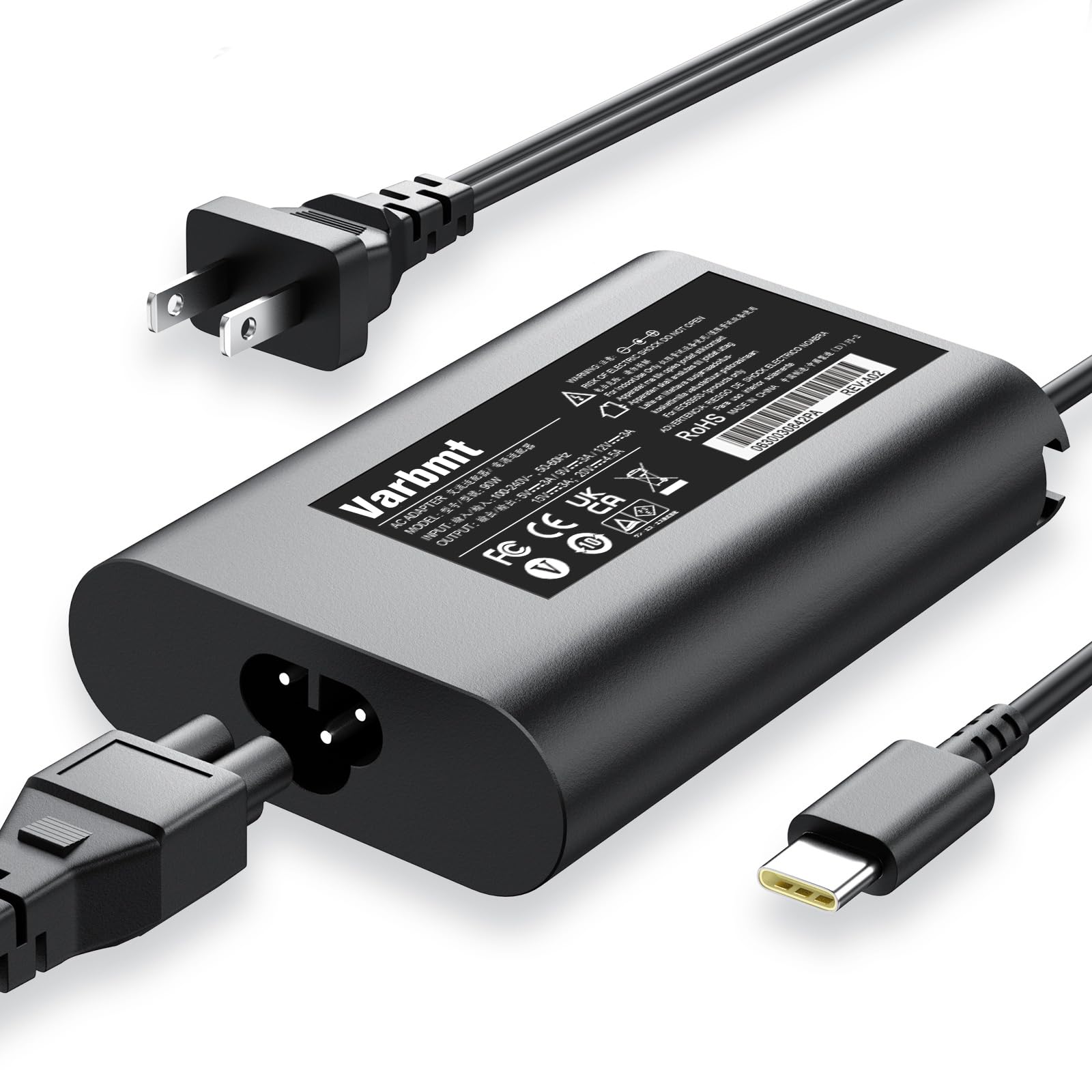 Amazon.co.jp: Varbmt 90W USB C デル用Type-C ACアダプター 電源