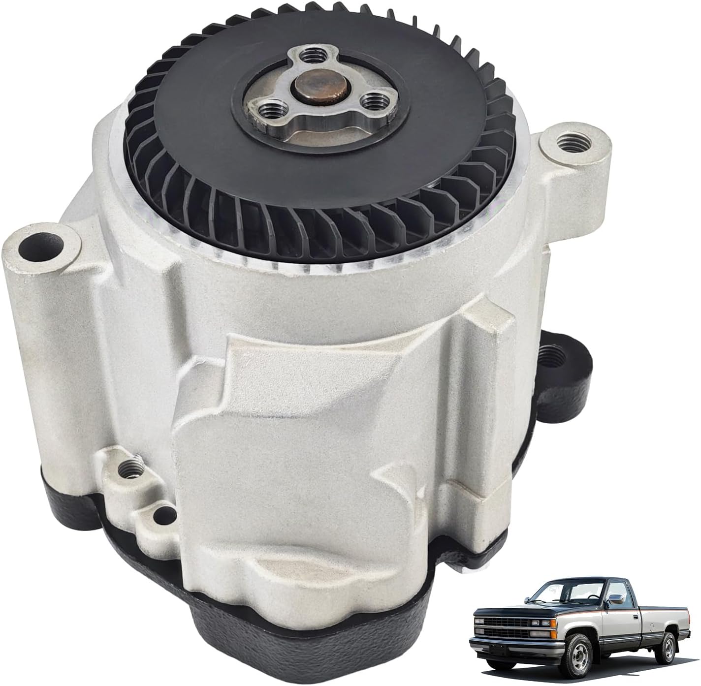7849167 Secondary Air Injection Pump Smog Pump Compatible with Chevy C1500 8 Cyl 5.7L 5.0L 4.3L 1988-1993