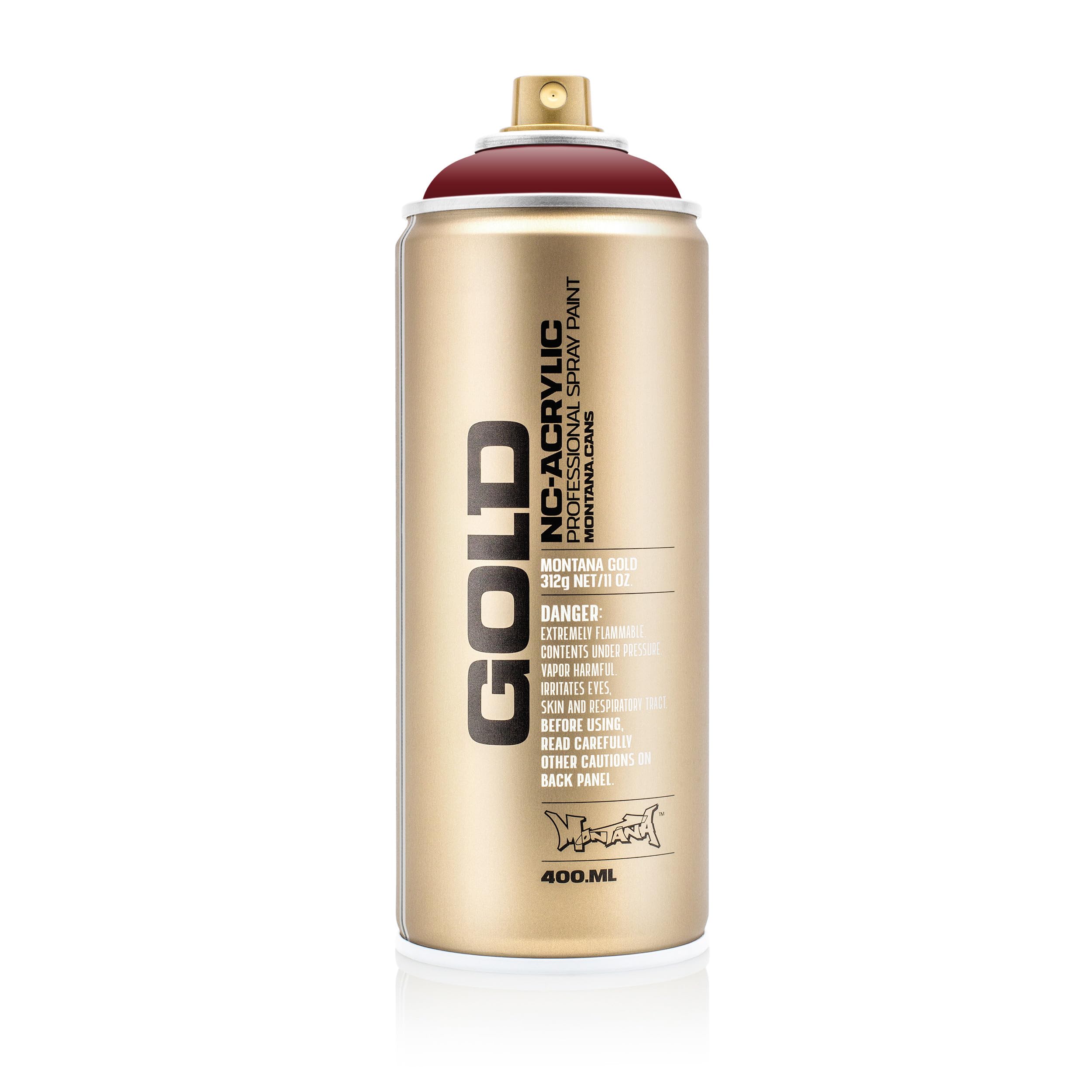 Montana Cans 284373 Gold, GLD400, 3060, Royal Red 400ml aerosol