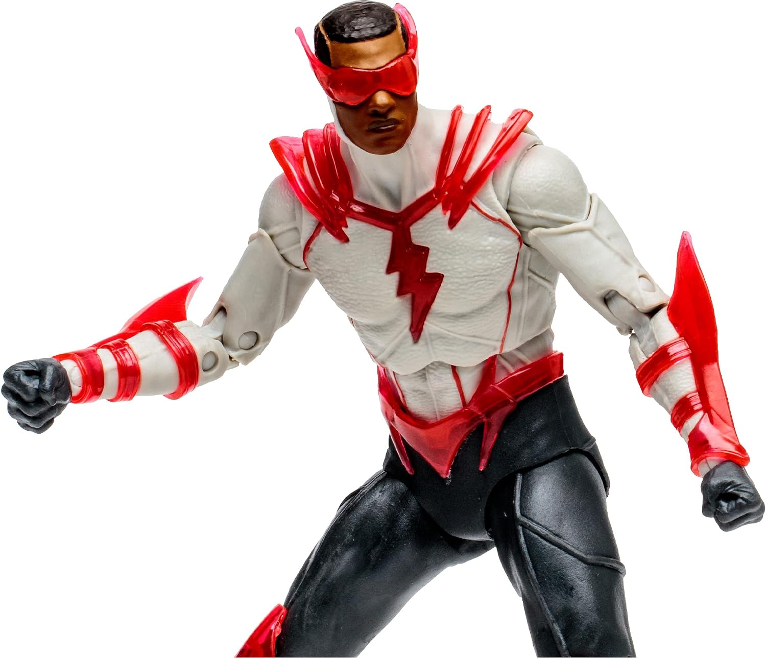 McFarlane Toys, 7-Inch DC Dark Nights Death Metal: Speed Metal Kid Flash West Action Figure with 22 Moving Parts