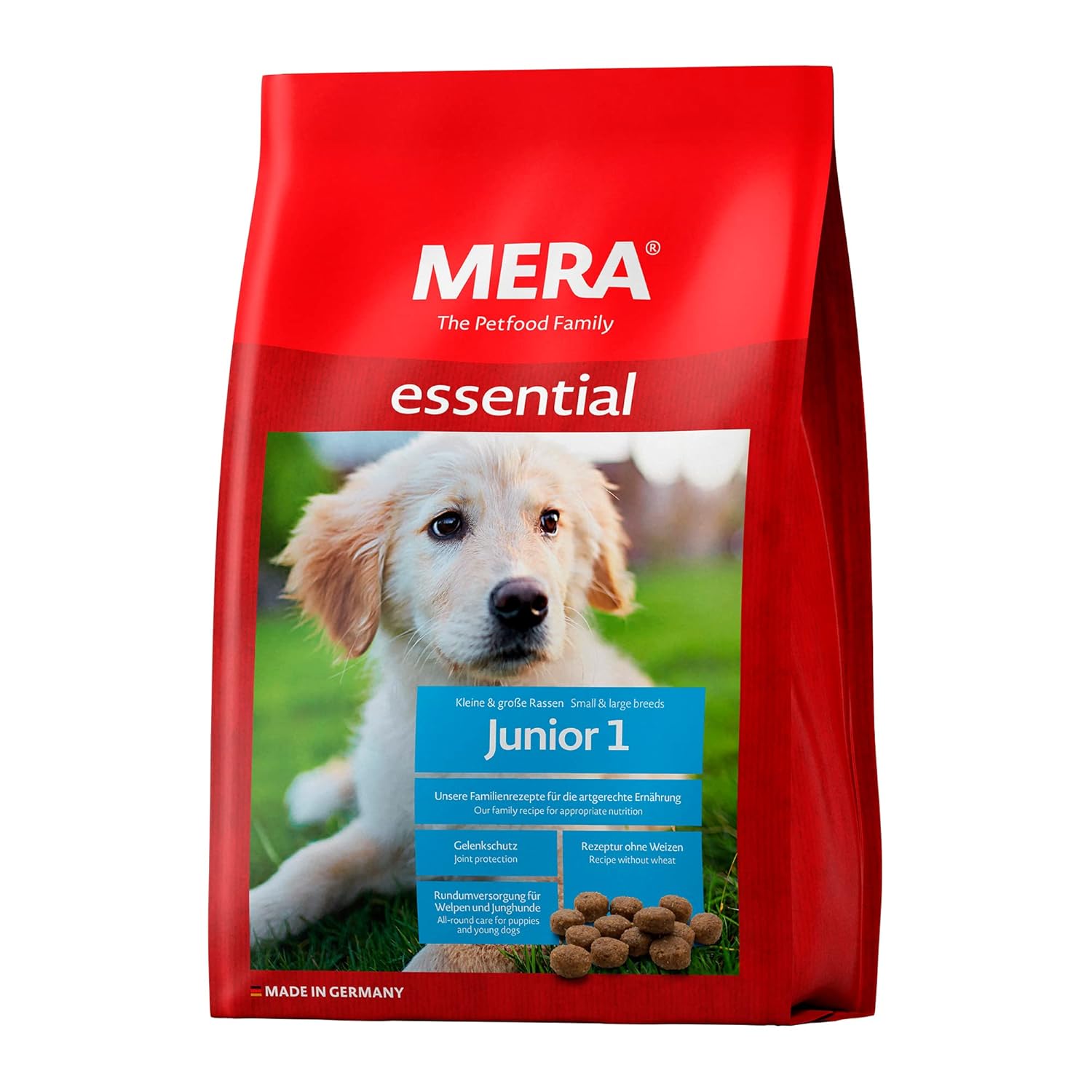 MERA Essential Junior1 Wheat Free Small & Large Breed Under 2 to 6