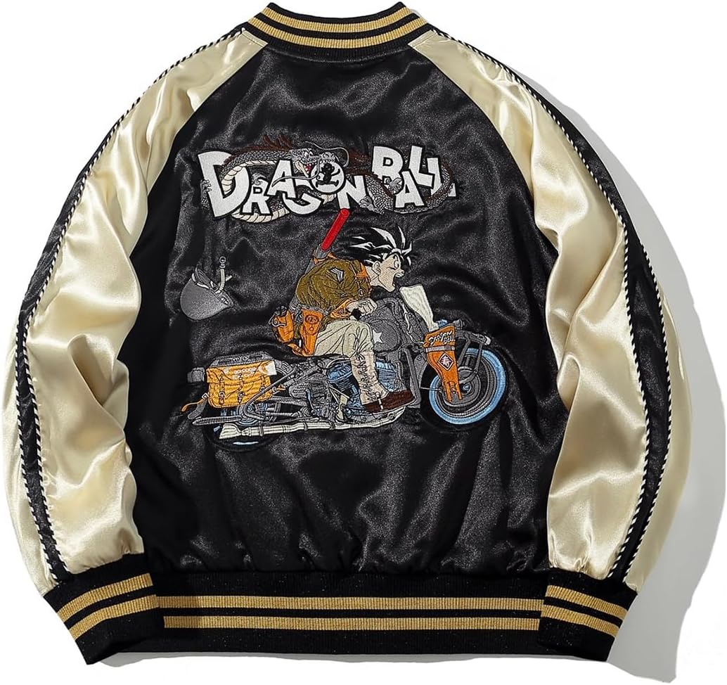 孫悟空 スカジャン ジャケット カカロ 横須賀 パープル 刺繍