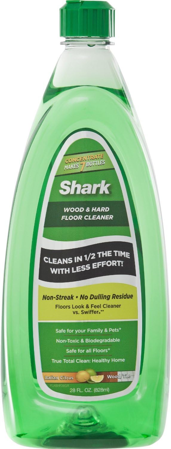 Shark Wood & Hard Floor Cleaner Concentrate 28 Oz. Italian Citrus Used