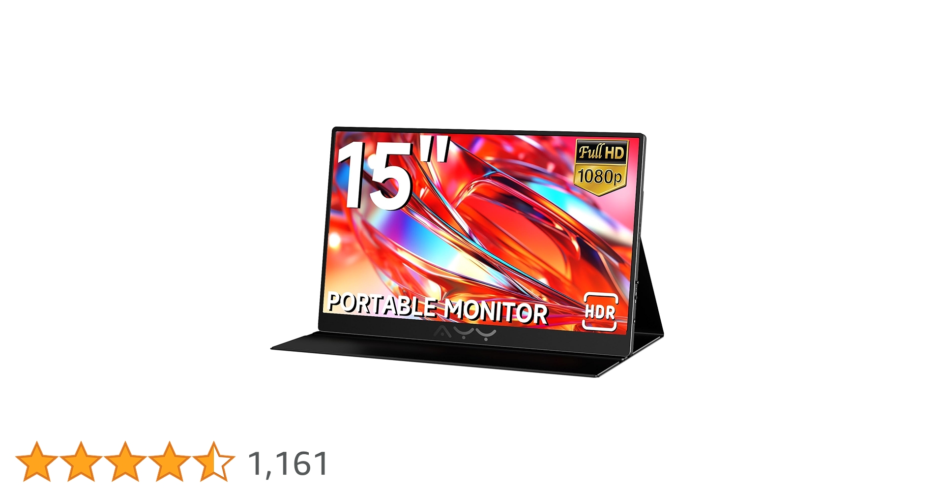 Amazon.co.jp: AYY ポータブルモニター ノートパソコン用 15インチ FHD