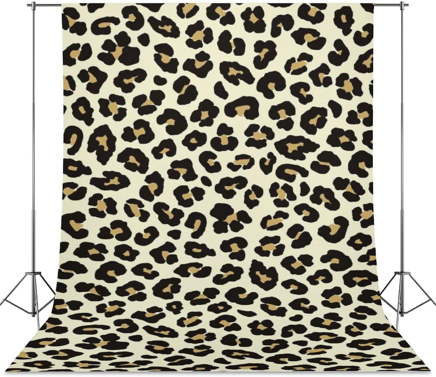 Amazon ヒョウ柄 背景布 撮影用 背景シート写真撮影 スタジオ背景 スクリーンシート 撮影 ビデオ 対応 Funnystar バックペーパー 背景布