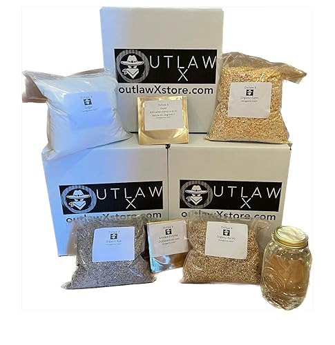 Outlaw X BIG MASH - Kit de whisky orgánico, Bourbon, Moonshine Grain Kit