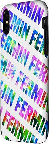 Miniatura 8 de iPhone 14 Pro Max Custom Fermin Phone Cover White Personalized Tie Dye Case
