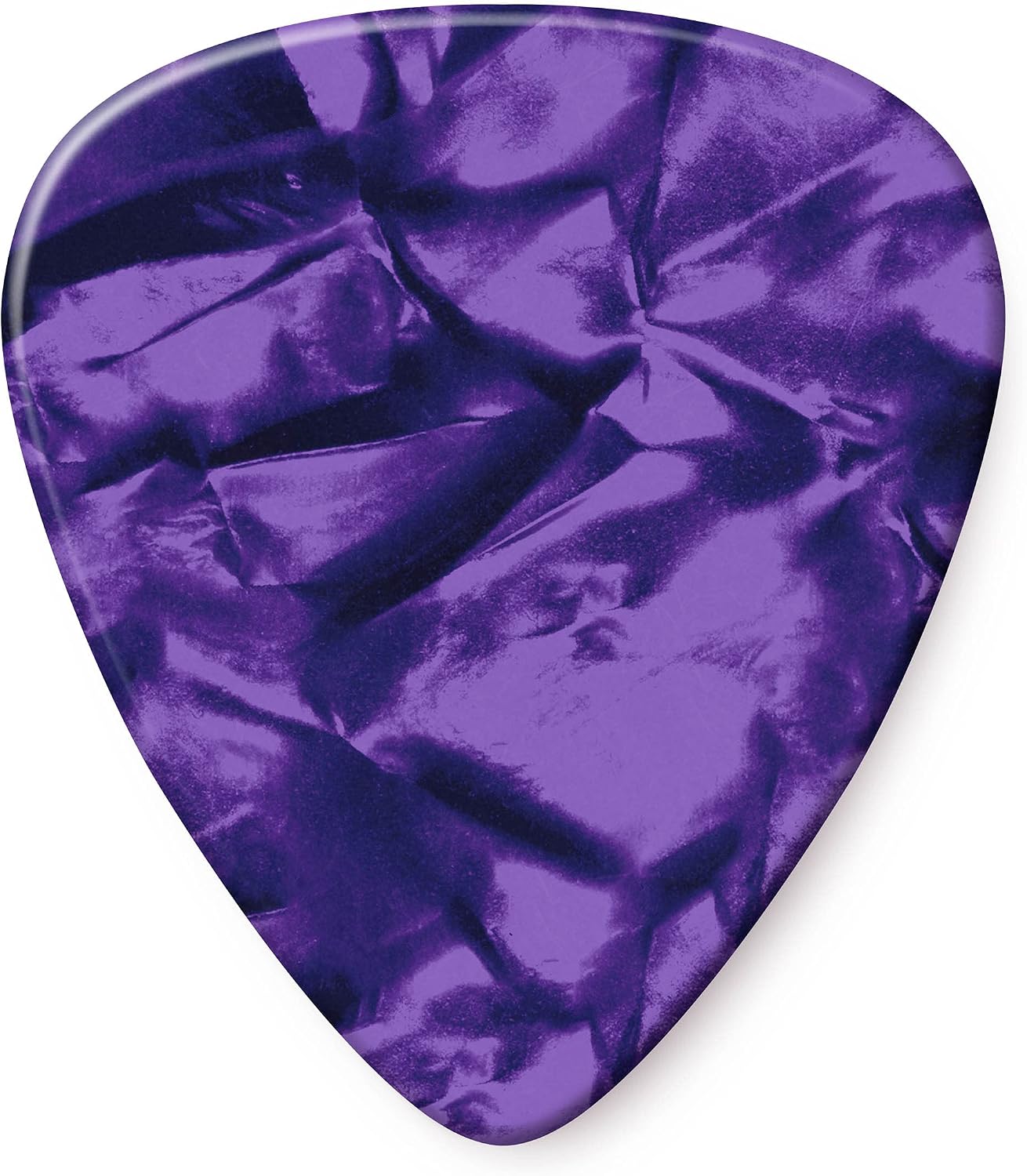Jim Dunlop Celluloid Purple Pearloid Pick Heavy - 72 Pack