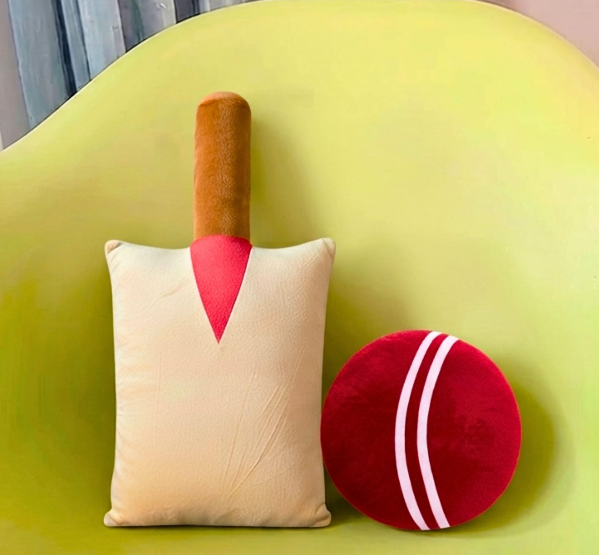 Tickles Football Cushion - Soft Plush Pillow for Kids -8 Tickles Football Cushion - Soft Plush Pillow for Kids -8