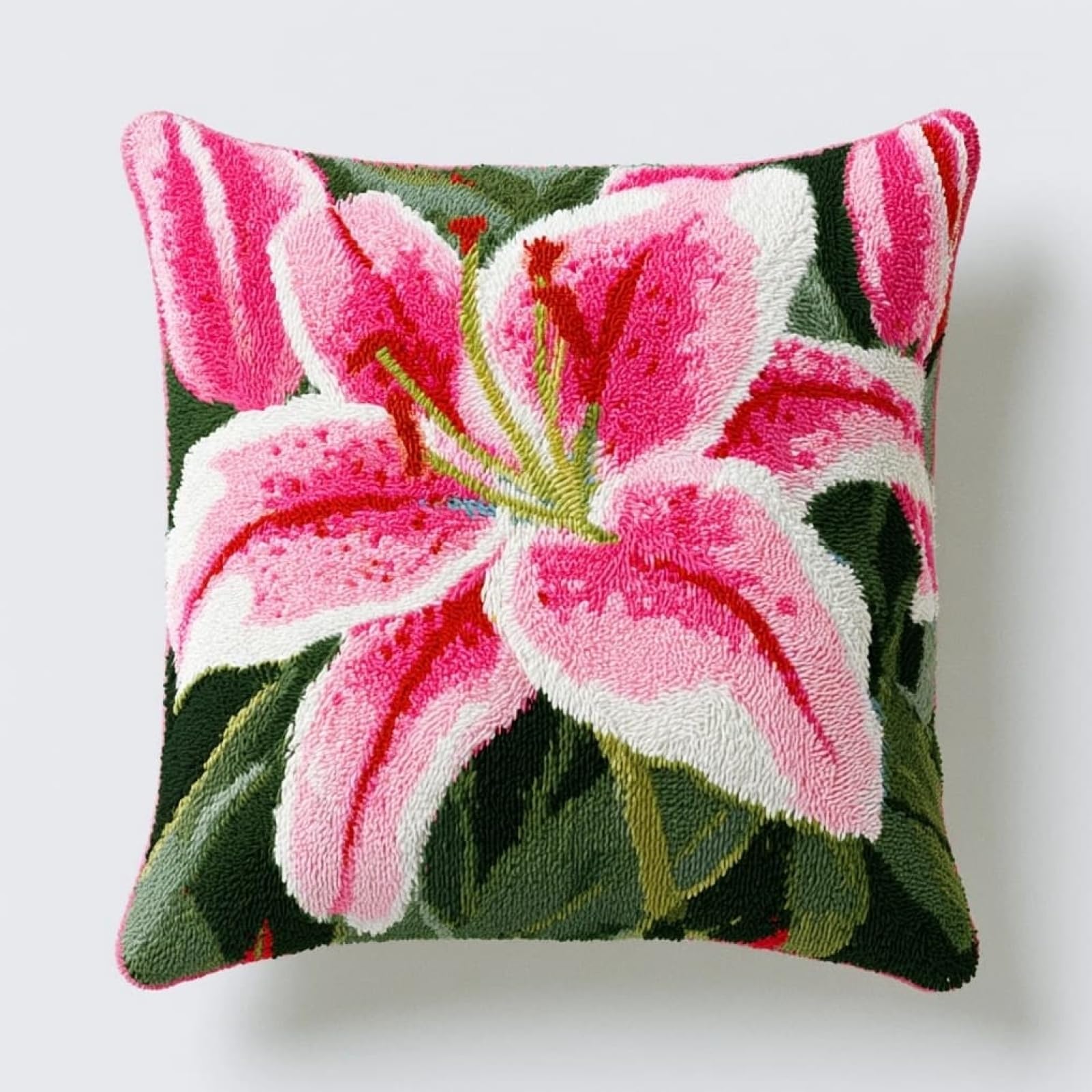 AxiangziK Latch Hook Cushion Kits for Adults,Lily