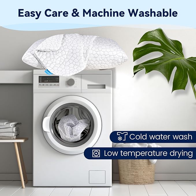 Set 2 Almohadas Memory Foam Queen Cervical Refrescante miniatura 9