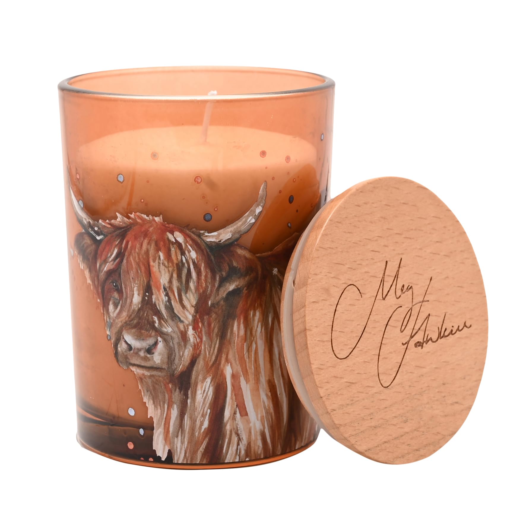 Meg Hawkins Candle Highland Cow - Apple Orchard - 250G