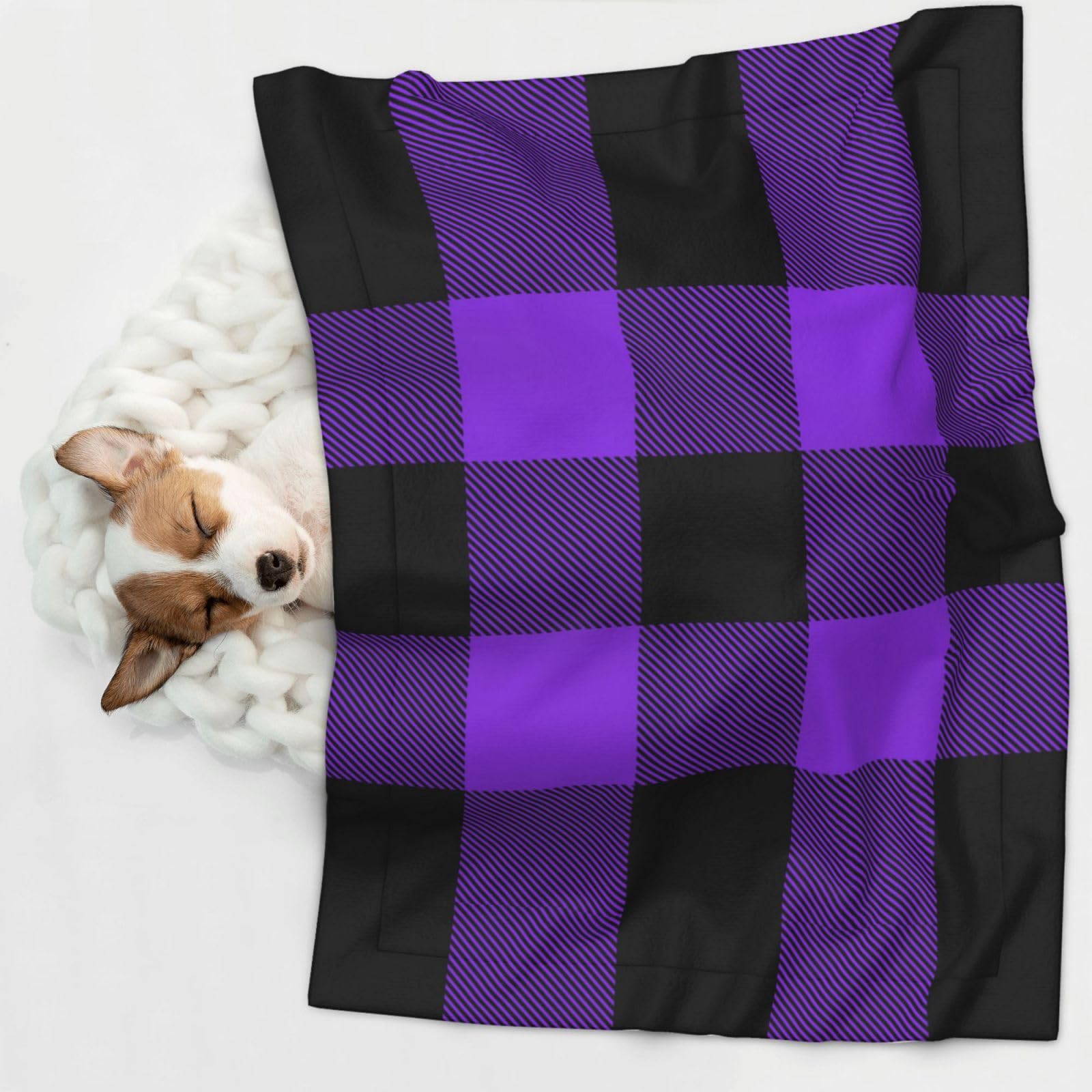 犬とバッファローチェックのブランケット Amazon.co.jp: Pevtufa 防水ペットブランケット 犬用ブランケット