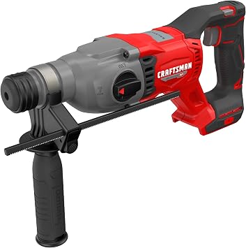 CRAFTSMAN V20 RP SDS Rotary Hammer Drill, Cordless, 7/8 inch, 2 Joules, Bare Tool Only (CMCH234B)