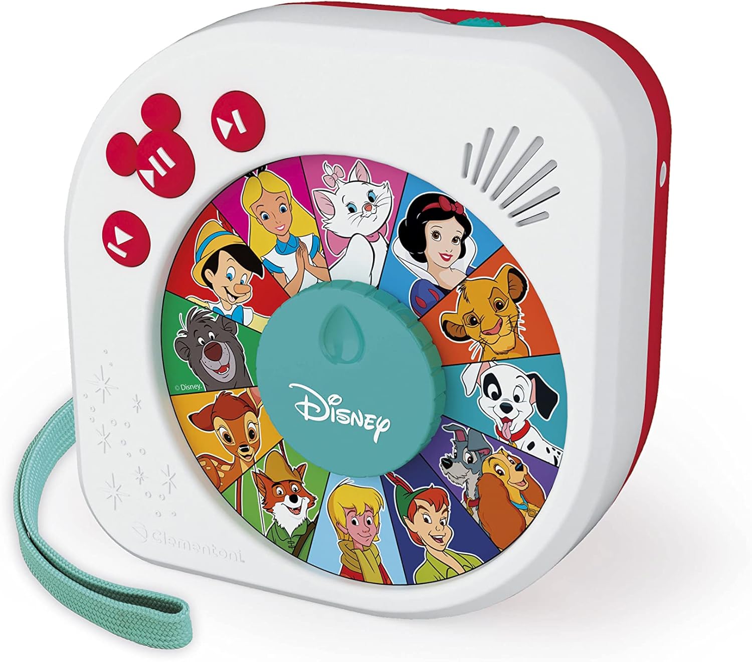 Clementoni - 17674 - Once Upon a Time - Disney Classics Storyteller - Tells Disney Electronic Educational Stories for Children 3 Years, Storytelling in Italian