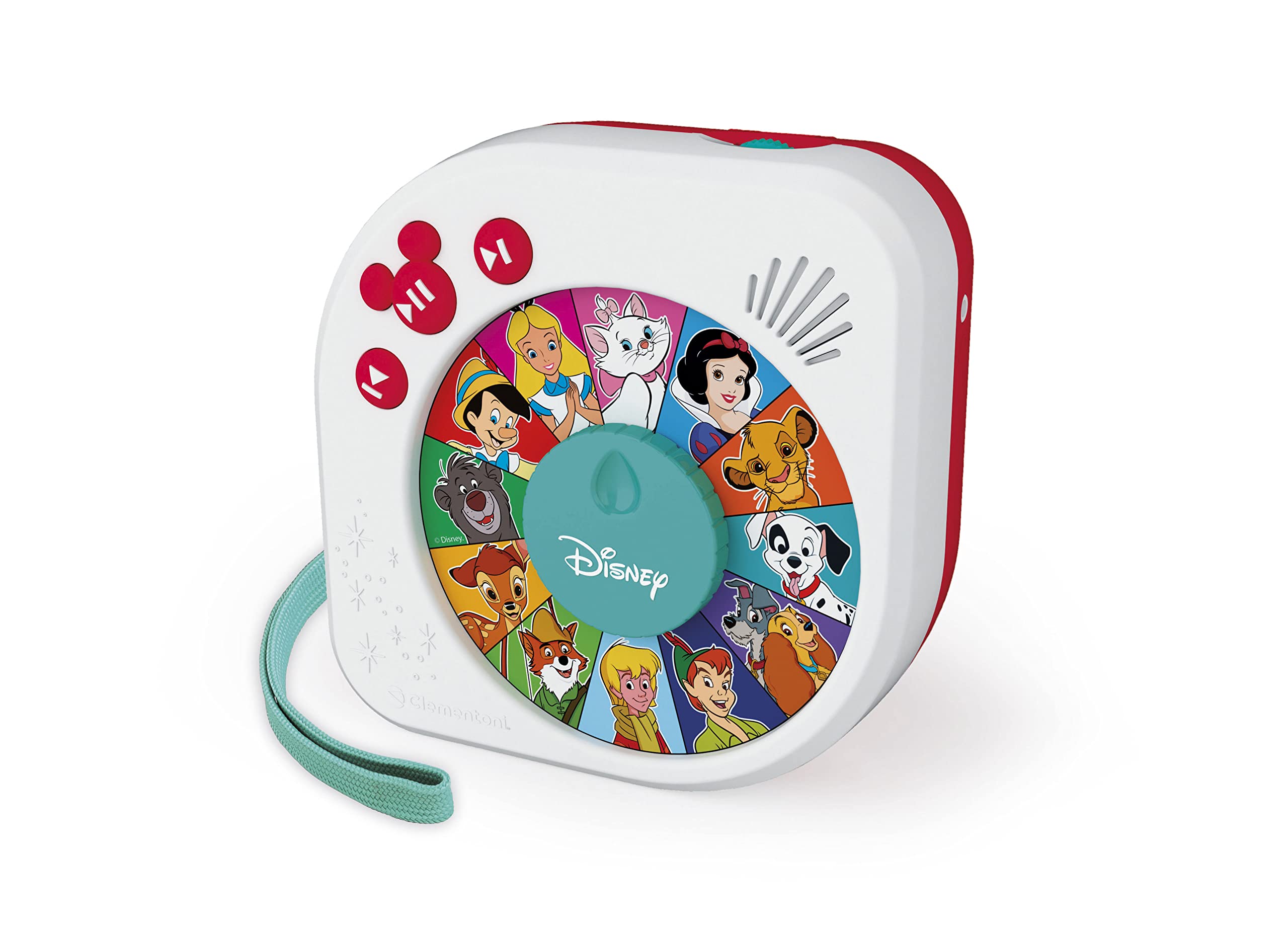 Clementoni - 17674 - C'era Una Volta - I Classici Disney Storyteller - Racconta Storie Educativo Elettronico Disney per Bambini 3 Anni, Storytelling in Italiano