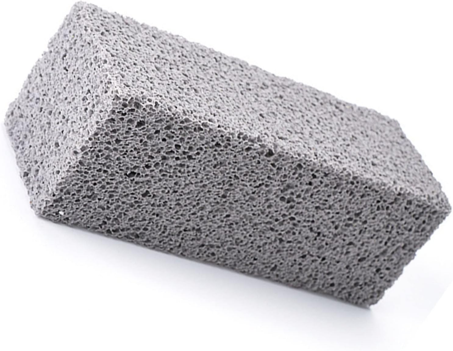 2Pcs Pumice Stone for Toilet Bowl Cleaning, Pumice Stone Toilet Cleaner Brush Hard Water Ring Remover with Long Handle for Bath/Pool/Kitchen