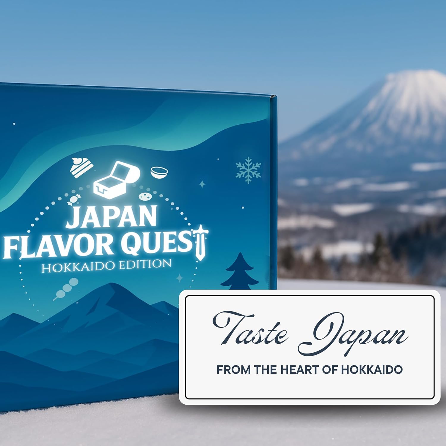 Hokkaido Snack Box – Japanese Snacks Variety Pack with Authentic Candy, Chocolate, Cookies & Savory Treats from Hokkaido Japan | Premium Food Gift Set Snack Lovers by Japan Flavor Quest