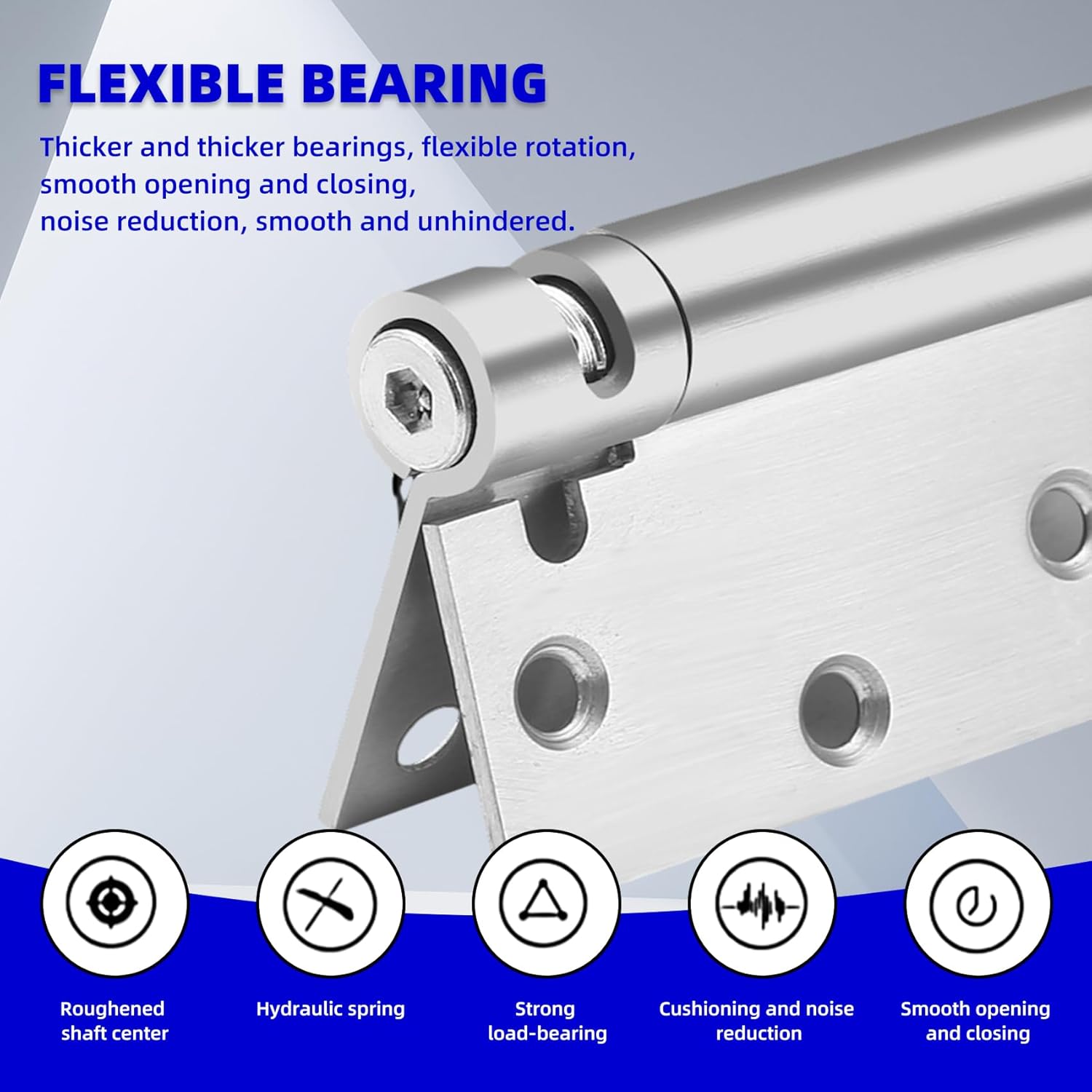 3-inch Heavy-Duty self-Closing Door with Adjustable Spring Hinge