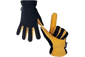 Winter Heated Gloves, -20°F Work Gloves for Extreme Cold Weather