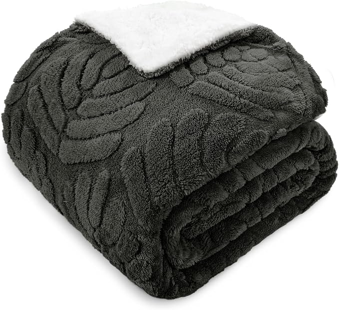 Double Size Reversible Fleece Blanket
