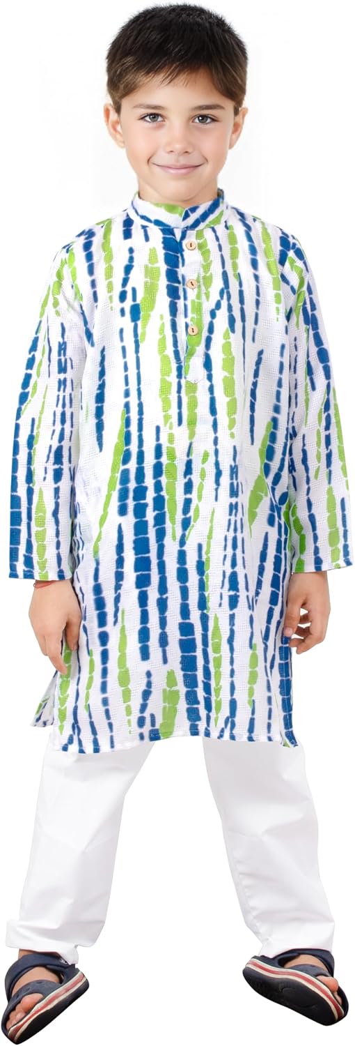 Chandrakala Kids Kurta Set for Boys Eid gift Indian Ethnic Wear (KK119)