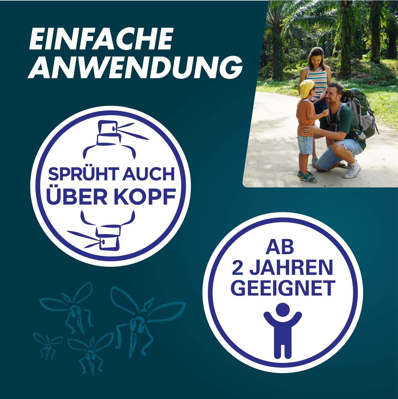 Anti Brumm Ultra Tropical Pumpspray, 150 ml: Insekten-Repellent für effektiven Schutz gegen Mücken und Zecken, Mückenspray mit DEET