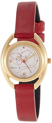Sonata Analog Pink Dial Women's Watch -NF8960YL01AC