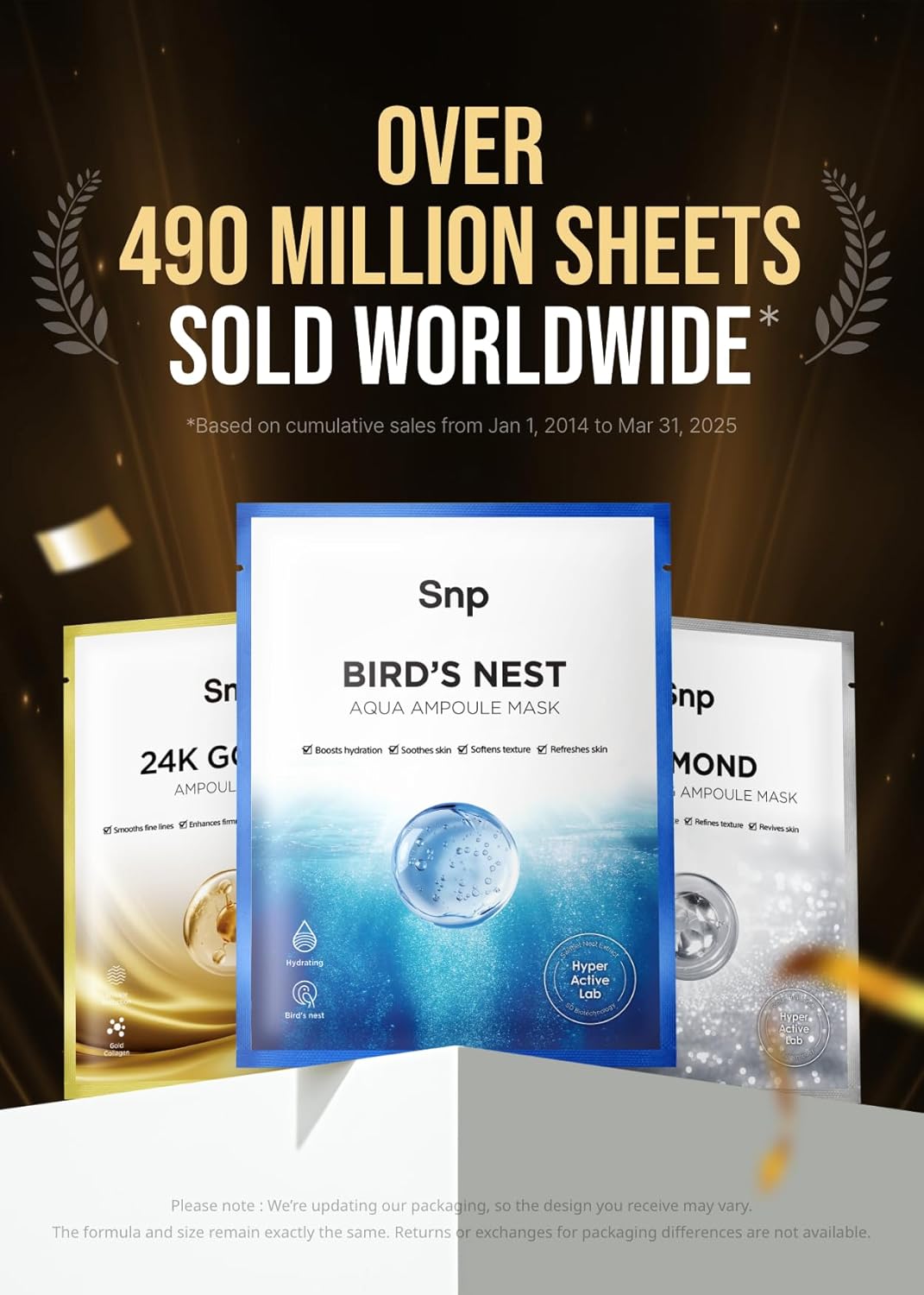 SNP 1000mg Bird's Nest + Hyaluronic Acid Ampoule Sheet Mask | Hyaluronic Acid Sheet Mask | Maximum Hydration and Protection for All Dry Skin Types | Korean Skincare Facial Mask | 10 Sheets - Image 3