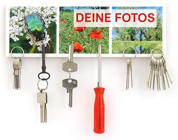 Schlüsselbrett Magnet Bild – Mein Bild als Schlüsselbrett - Triptychon ...