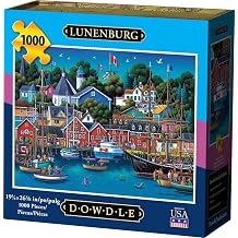 Jigsaw Puzzle Dowdle Lunenberg - 1000 Piece