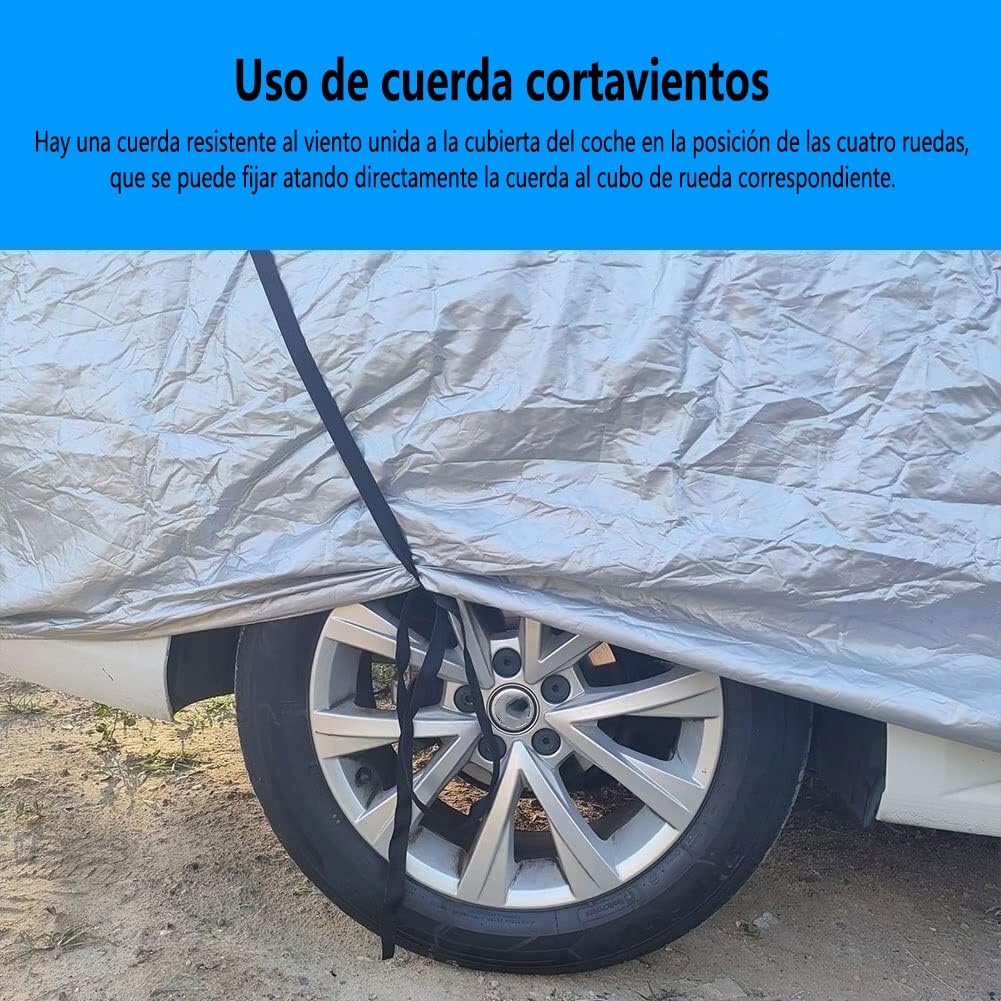Custom Hail-Proof Full Pickup Truck Cover Compatible With Toyota Hilux Doublecab 5ft 2016-2024 Active, Cotton Lined Outdoor Cover, Breathable Anti-UV Protector Anti Freeze