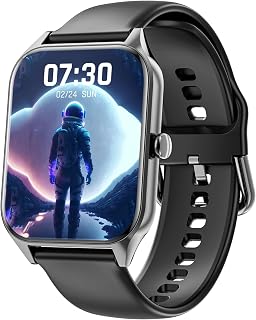 Smart Watch for Men Women Answer/Make Calls, 1.95''HD DIY Dial Fitness Tracker Waterproof Fitness Watch with Heart Rate Sleep Monitor, Multi-Sports Smartwatch for Android iOS