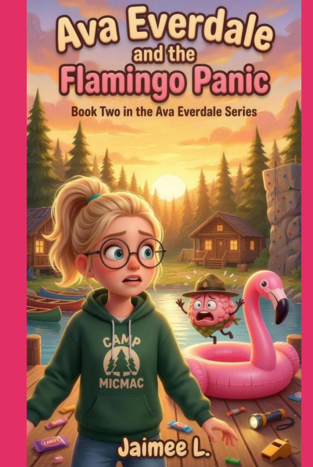 Ava Everdale and the Flamingo Panic: Book Two in the Ava Everdale Series
