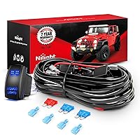 Vista 10 de Kit de cableado de la barra de luces LED Nilight