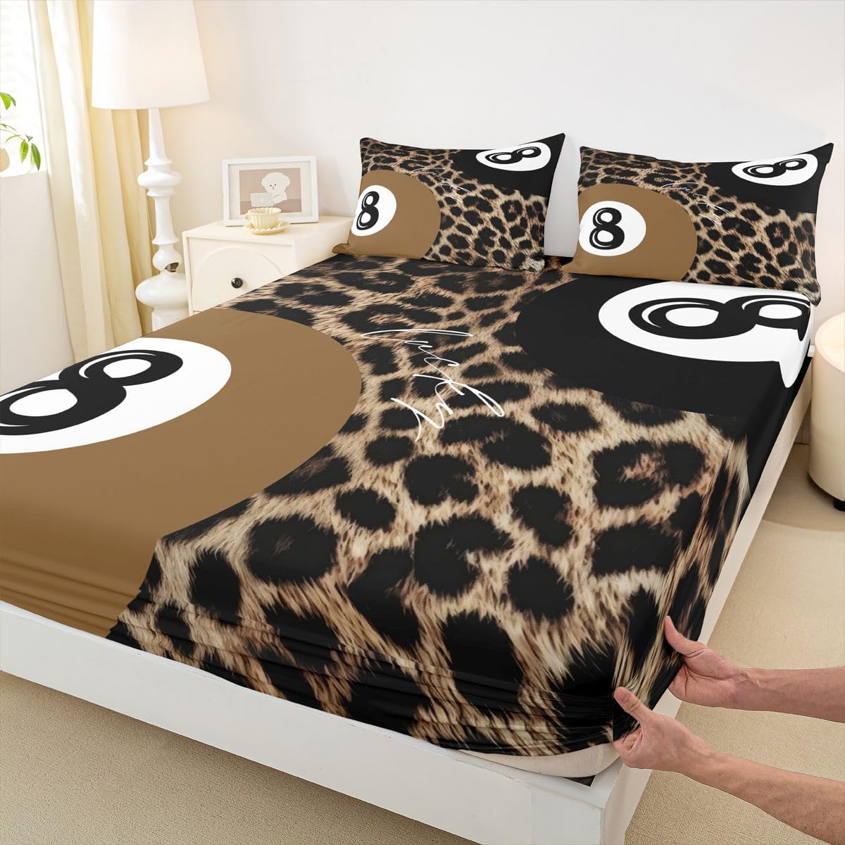 Erosebridal Funky Lucky 8 Ball Sheet Set image 3