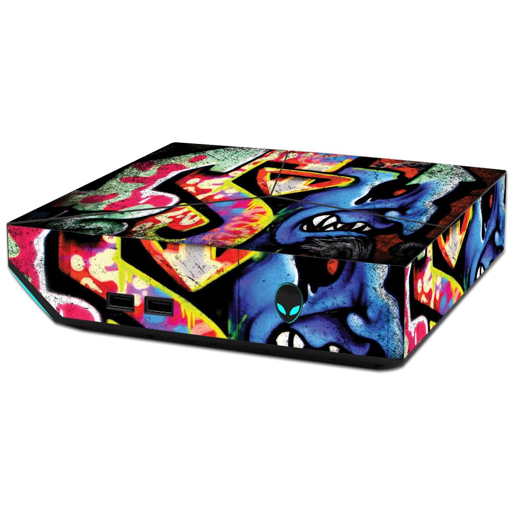 MightySkins Skin Compatible with Alienware Steam Machine - Loud Graffiti | Protective, Durable, and Unique Vinyl Decal wrap Cover | Easy to Apply, Remove, and Change Styles | Made in The USA