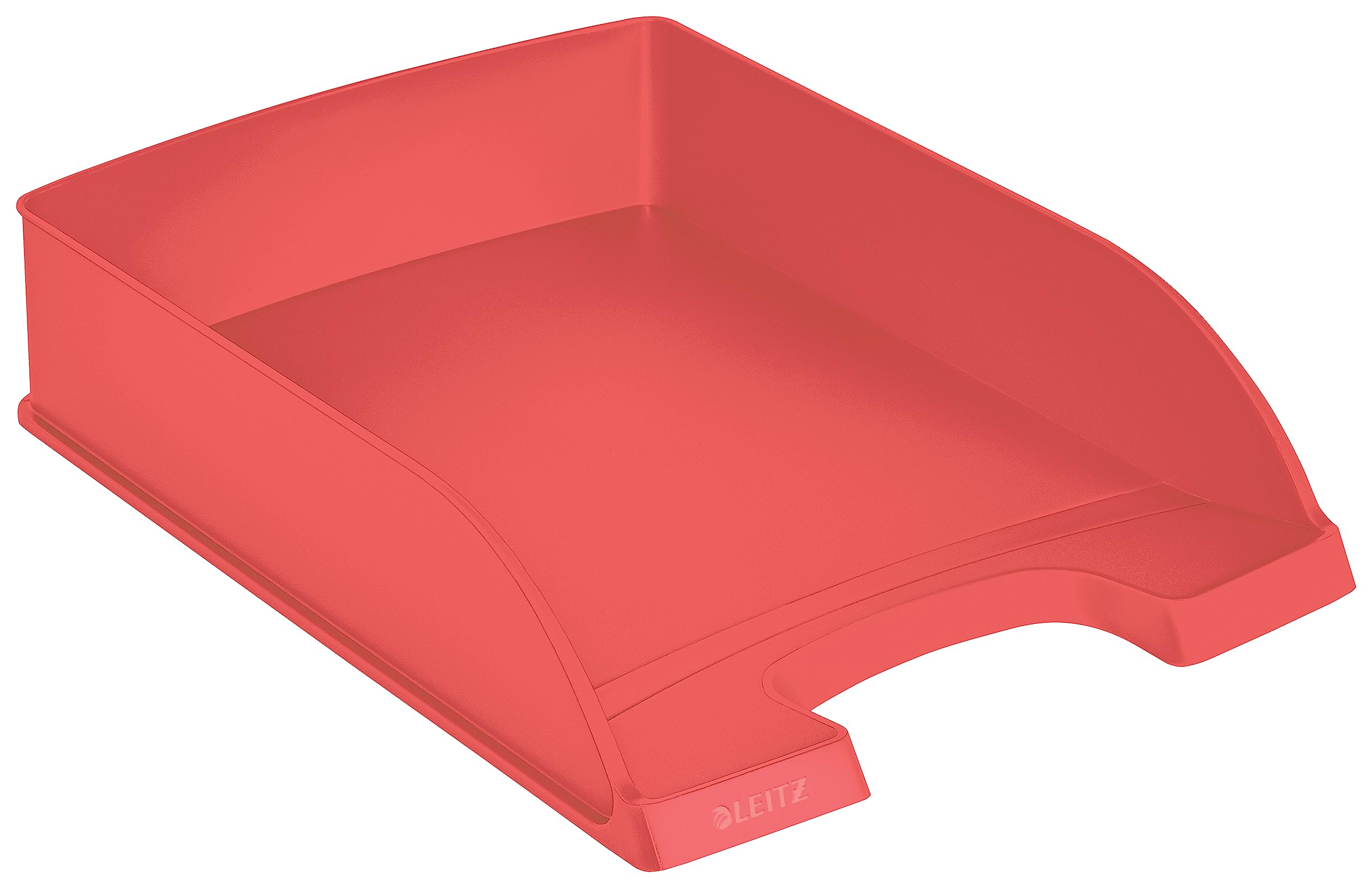 Leitz Bandeja de Sobremesa A4 Recycle Rojo Certificado Blue Angel Reciclable Carbono Neutro