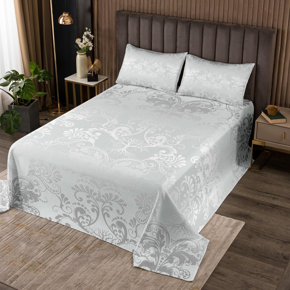 Set di biancheria da letto con motivo lupo, 3 pezzi, in microfibra 3D