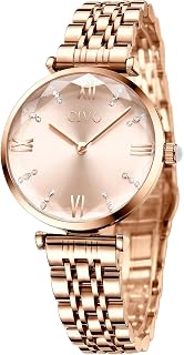 Damenuhr Edelstahl Sternenhimmel Armbanduhr: Wasserdicht Uhren Damen Analog Quarz - Designer Klassische Frauen Uhr Geschenk