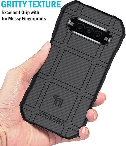 Miniatura 10 de Nakedcellphone Serie Special Ops compatible con Kyocera DuraForce Pro 3, funda protectora resistente contra huellas, textura de agarre mate, verde