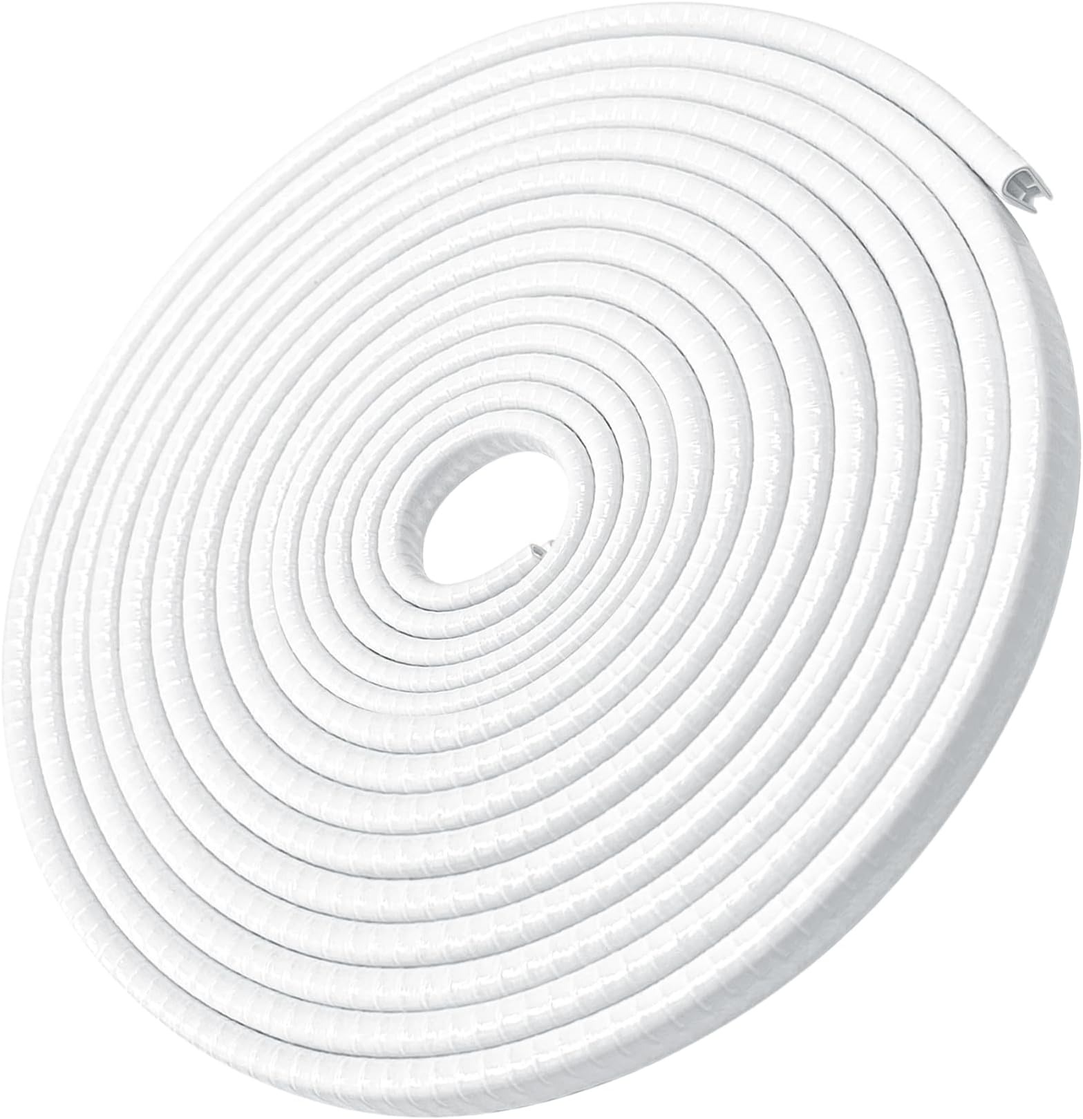 MYFAMIREA16.4 Ft(5M) Car Door Edge Guards U Shape Edge Trim Rubber Seal Protector Rubber Car Door Protector Car Protection Door Edge Anti-Collision Rubber Clips Fit for Most Car